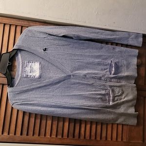 Abercrombie & Fitch gray cardigan